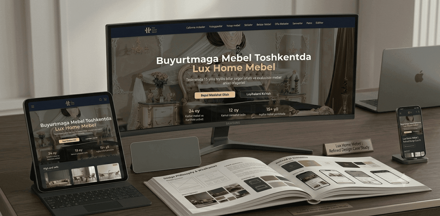 Lux Home Mebel — Mebel ishlab chiqarish